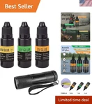 Comprehensive Uv Resin Fly Tying Kit: Thick, Thin & Super Flex For Perfect Ties. Fixed Price $22.99.