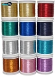 Lot Of 12EA Rod Wrapping Metaliic Threads (JK004) For Fishing Building. Fixed Price $28.45.