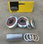 Gt Power Series American Bottom Bracket 22MM Silver Bmx Bike Bb Kit Profile Haro. Fixed Price $69.99.