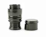 Lemke LCR1 Fly Reel Seat Hardware - Down Locking For .640 Inserts Dark Nickel. Fixed Price $36.00.