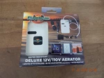 Flambeau Deluxe 12V/110V Aerator, Multi New Box. Fixed Price $39.99.