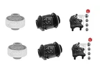 Febi Control Arm Trailing Bushing Ball Joint Set For Vw Seat Skoda Ameo 01-19. Fixed Price $42.95.