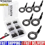Thkfish 60PCS Fishing Rod Guides Repair Kit Baitcasting/spinning. Fixed Price $14.99.