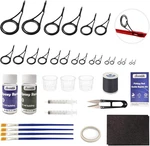 Aventik Fishing Rod Repair Kit, Supplies For Pole Eyelets Replacement. Fixed Price $21.85.