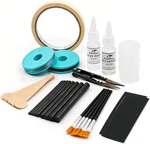 Fishing Rod Repair Kit Complete With EPOXY,10PCS Carbon Fiber Sticks Pole Buildi. Fixed Price $31.99.