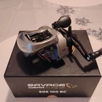New Savage Gear 4380 SG6 Baitcast Reel Low Pro 100 Lh 6.6:1 With Drag Clicker. Fixed Price $50.00.