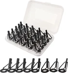 Fishing Rod Tip Repair Kit 40 Pcs Pole Eyelet Replacement Ceramic Guides Rings. Fixed Price $14.87.