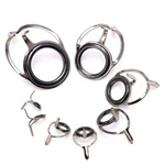 Untering 8PCS 6# - 30# Stainless Steel Eye Rings Fishing Rod Guides Tips.... Fixed Price $11.94.