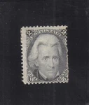 Us Classic: 2C Black Jack, #73, Mh, Heavy Hinged (38445). Fixed Price $24.95.