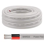 8 Gauge Marine Wire, Awg Tinned Copper Ft, Red/black/white. Fixed Price $28.06.