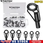 Thkfish 30PCS Fishing Rod Tip Repair Kit Stainless Steel Ceramic Ring 6SIZES. Fixed Price $13.99.