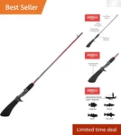 Z-cast 5'6" Durable Fishing Rod With Comfortable Eva Grip Perfect Anglers. Fixed Price $57.95.