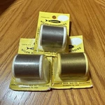 3 Spools Gudebrod Building Thread 521 100 Yds Per Gunmetal Size. Fixed Price $15.00.