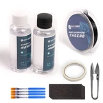 Ojydoiiiy Fishing Rod Repair Kit With Epoxy Glue, Wrapping Transparent. Fixed Price $14.76.