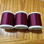 Gudebrod Building Thread 521 100 337 Maroon Yds Per Size. Fixed Price $15.00.