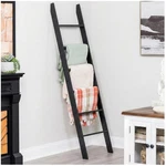 5FT 8IN Blanket Ladder Wall-leaning Black Rustic Decor. Fixed Price $77.59.