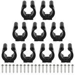 Heyous 10PCS Fishing Pole Rod Holder Clips Rubber, Billiards Snooker Cue Loca.... Fixed Price $14.36.