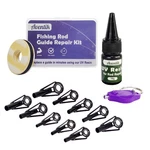 Aventik Fishing Rod Tip Repair Kit - Includes Eyelet Replacements & Tools Uv .... Fixed Price $13.50.